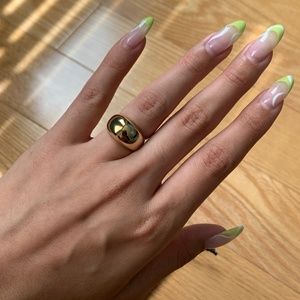 MEJURI DOME GOLD RING ll  BRAND  NEW  ll